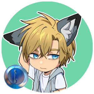Button - Kemono - Rory