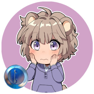 Button - Kemono - Hazuki