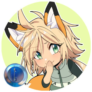 Button - Kemono - Mero