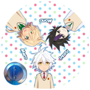 Button - Trio - Inoru, Mono & Mero