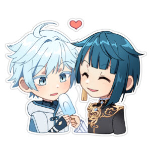 Sticker - Genshin - Xingqiu & Chongyun