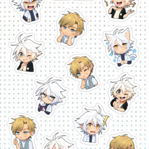 Stickersheet - Inoru, Zai & Rory