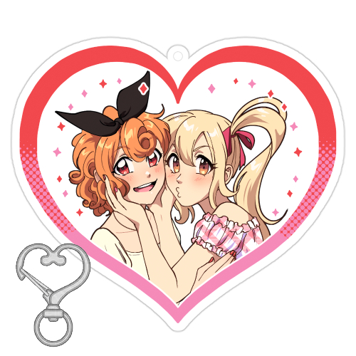 Anhรคnger - Herz - Kiku & Anya